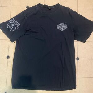 Harley Davidson wounded warrior project black tee